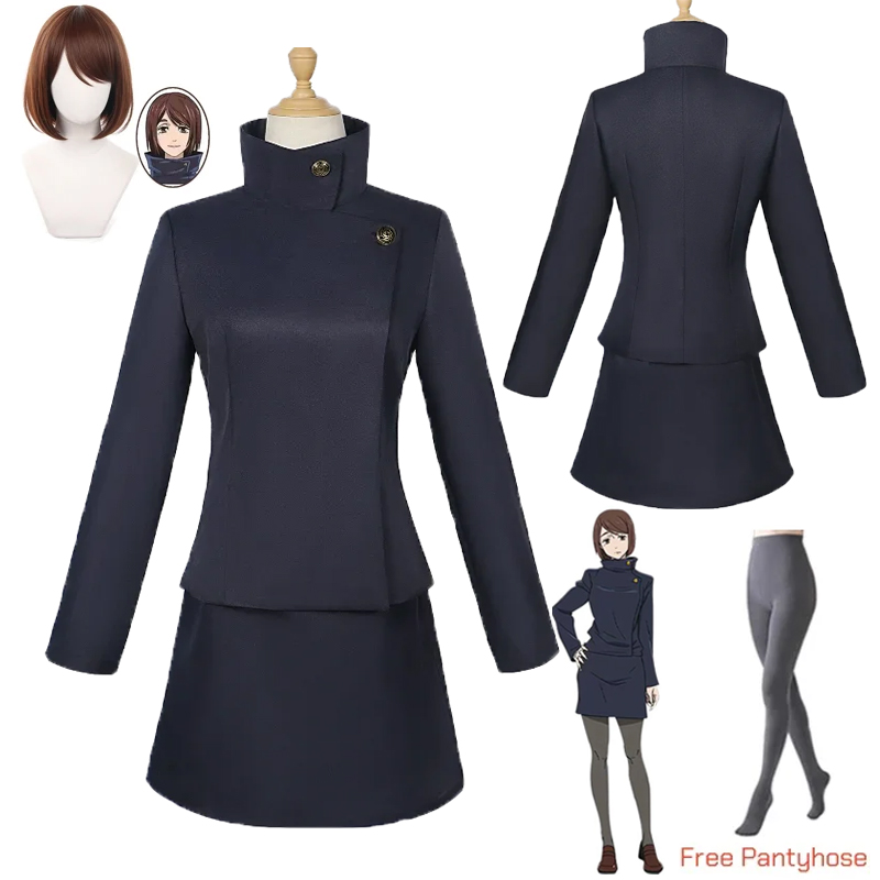 Jujutsu Kaisen Uniform - Kaisen Ieiri Shōko Cosplay Costume Clothes