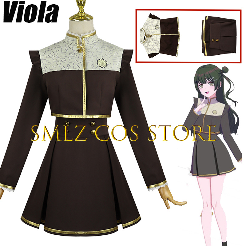 Anime Cosplay Outfits For Women - MewType Fujiko Viola Cosplay BanG Dream!