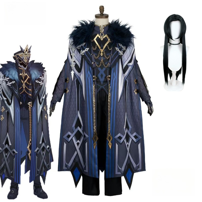Anime Cosplay Mask - Fatui The Captain Cosplay Costume Il