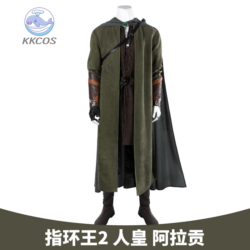Anime Cosplay Clothes - RingLords Aragorn Cosplay Costume Top Pants