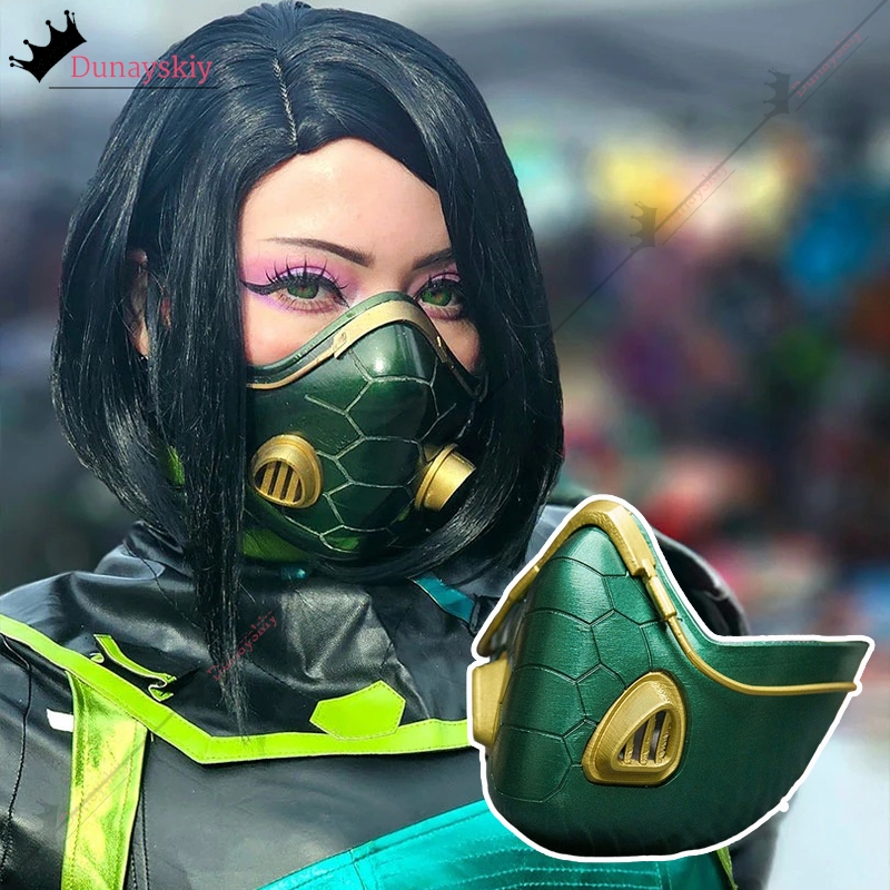 Game Valorantt Viper Snake Mas - огляд і ціна Anime Cosplay Face