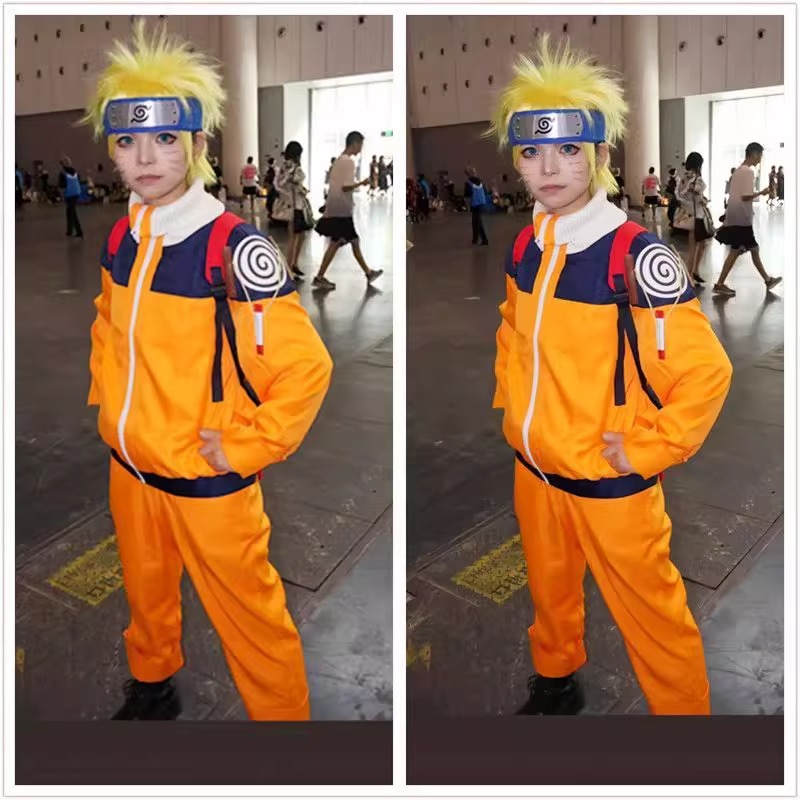 Uzumaki Cosplay Costume Orange - огляд і ціна Anime Cosplay Naruto