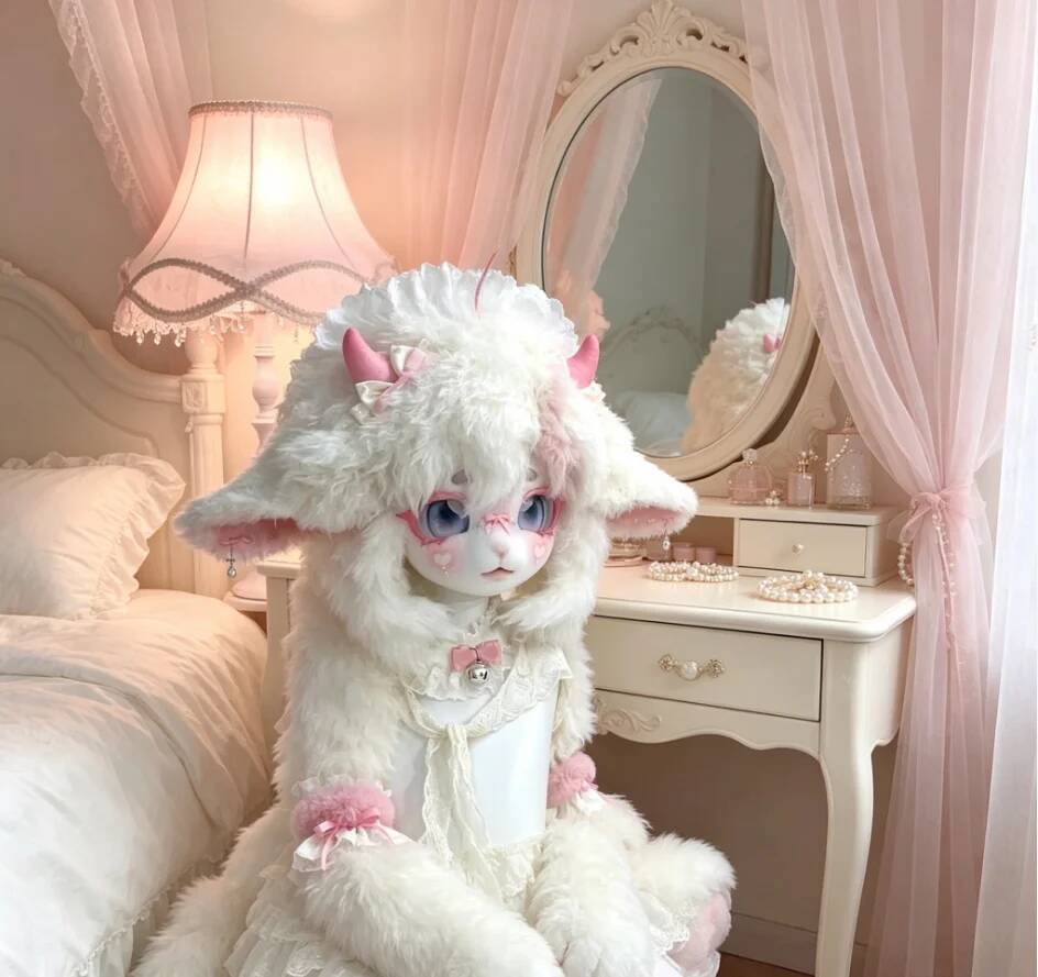 Handmade Kig Fursuit Head Cute - огляд і ціна Anime Cosplay Mask