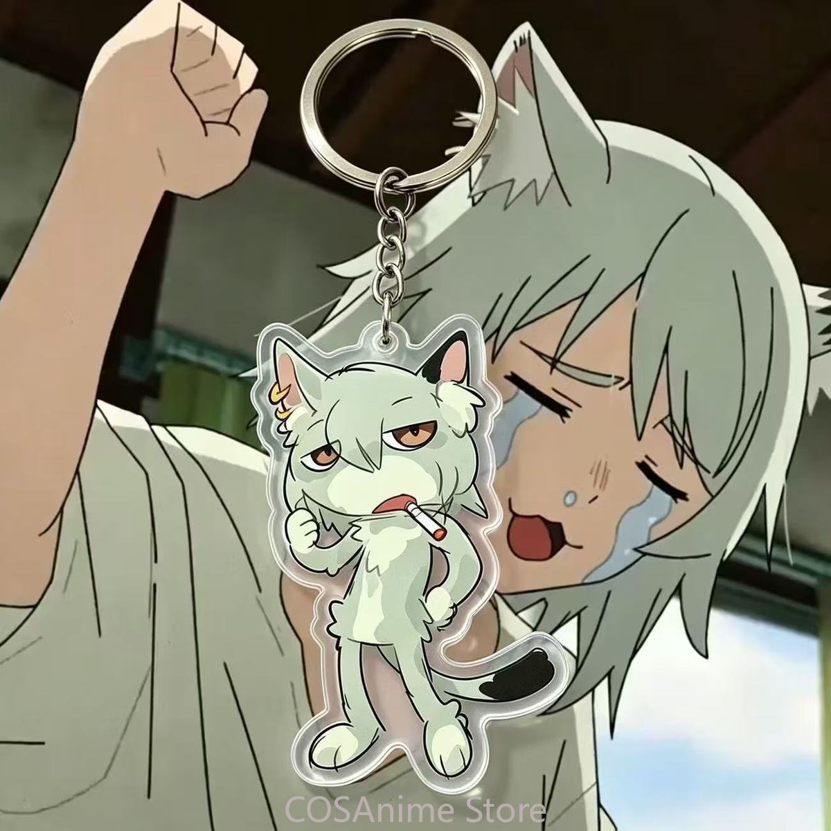 Yani Neko Chainsmoker Cat Keyc - огляд і ціна Anime Cosplay Cat