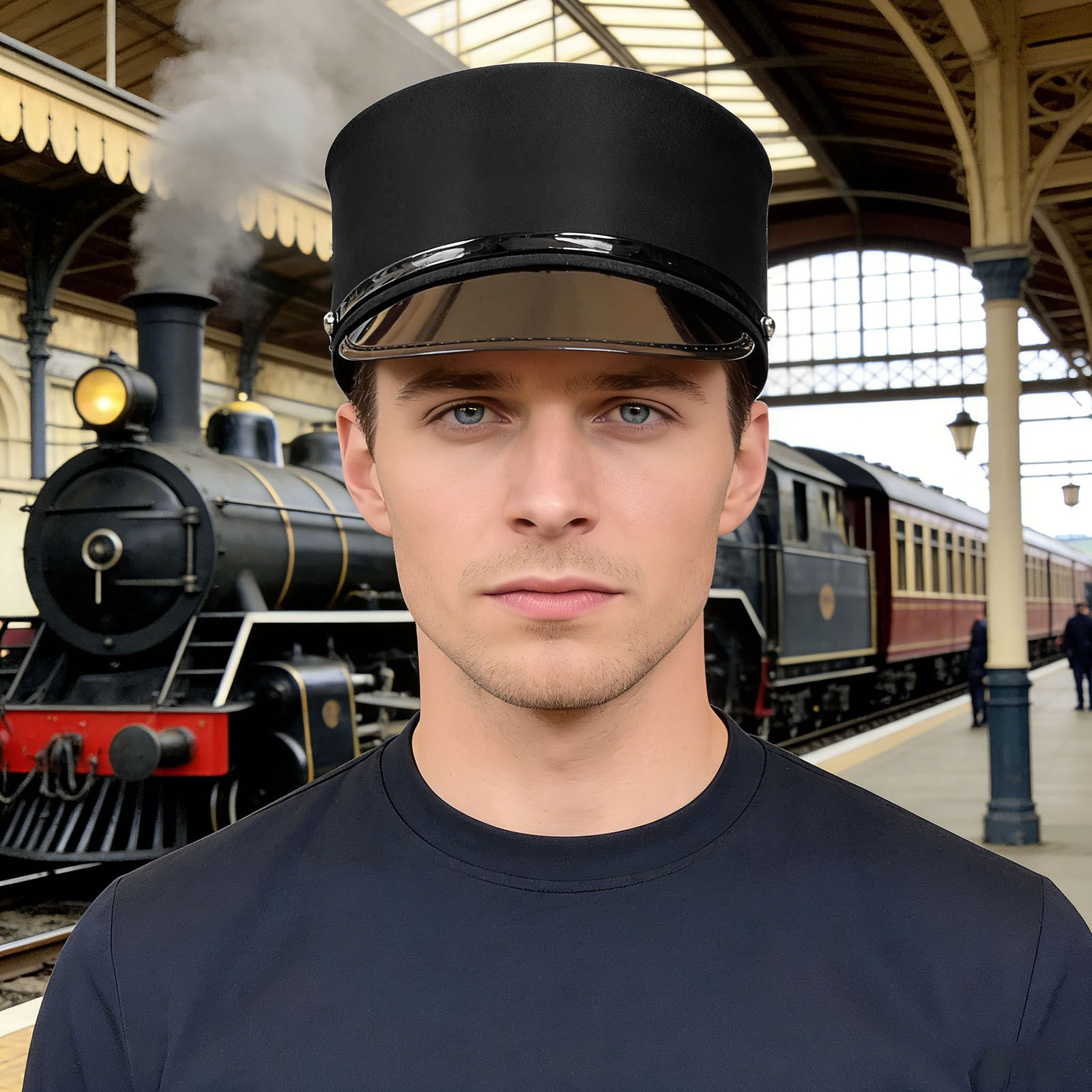 Train Engineer Conductor Drive - огляд і ціна Anime Cosplay Face