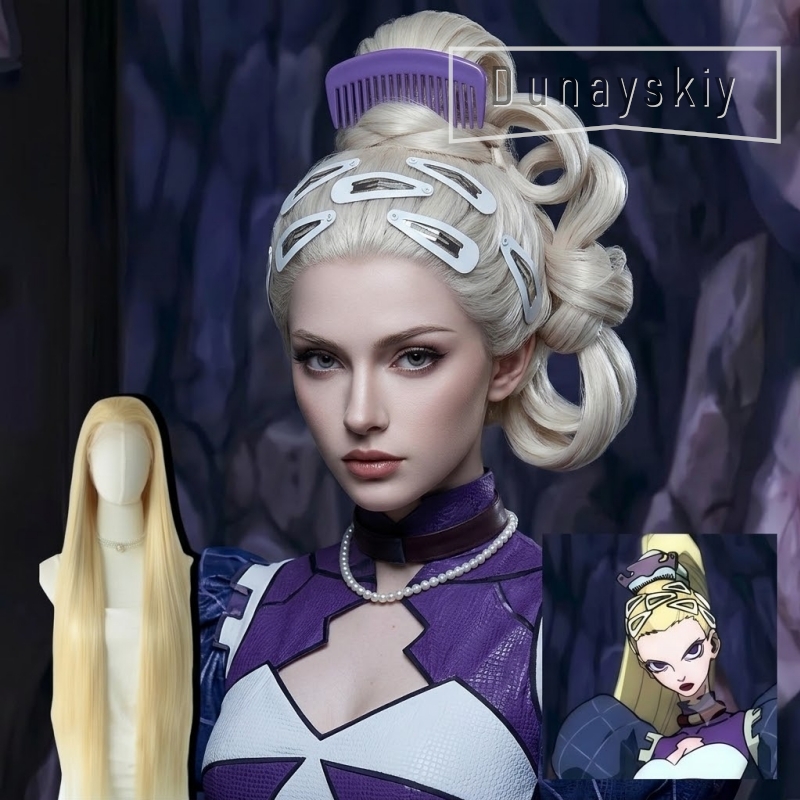 White Large BB Hair Clips Cosp - огляд і ціна Cosplay Anime White Hair