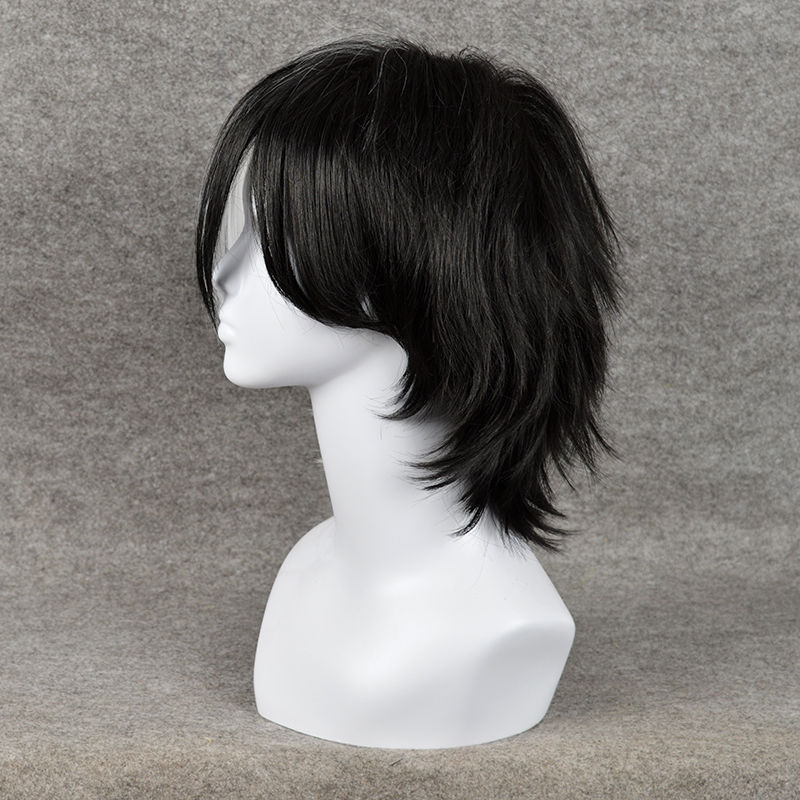 Anime Game Danganronpa Black a - огляд і ціна Cosplay Anime White Hair