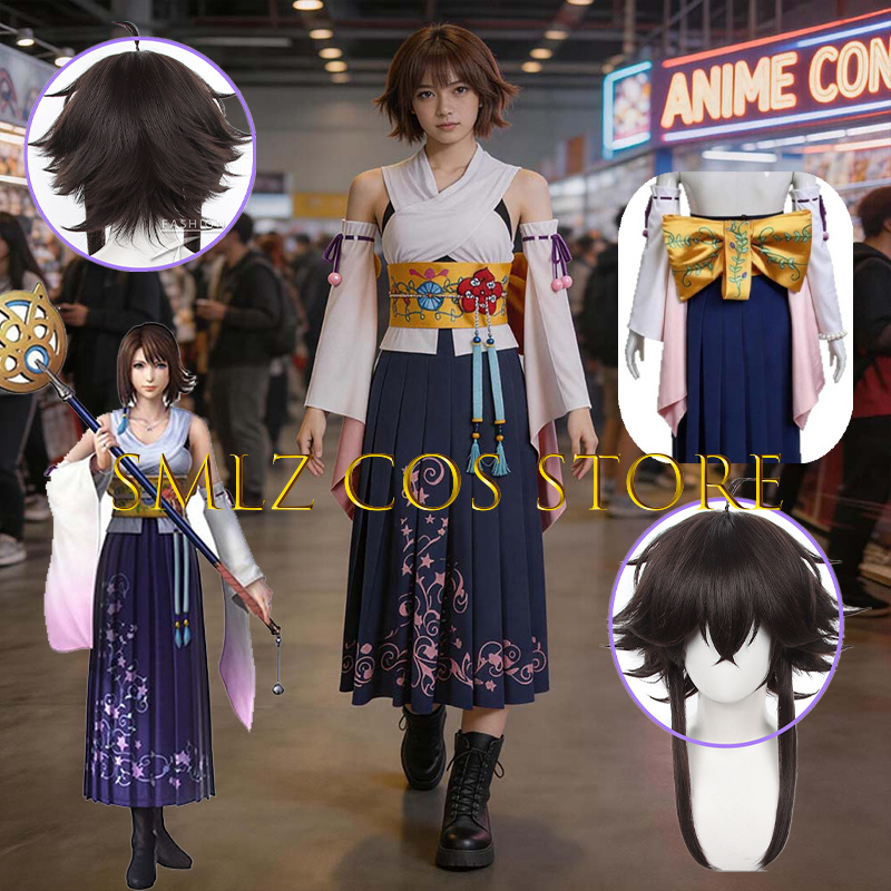 Smlz FFX Yuna Cosplay Anime FF - огляд і ціна Anime Cosplay Outfits For Women