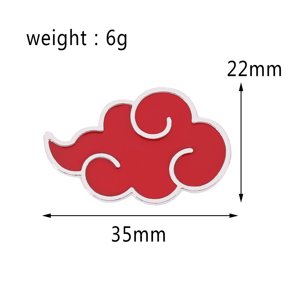 Naruto Akatsuki Brooch Pin Kon - огляд і ціна Anime Cosplay Naruto