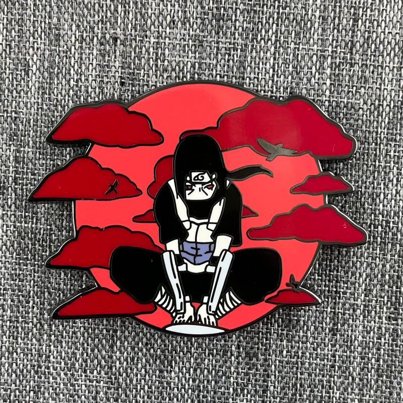 LXJERY Itachi Uchiha Brooch Na - огляд і ціна Anime Cosplay Naruto