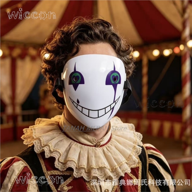 Halloween Pierrot The Freak Ci - огляд і ціна Anime Cosplay Face