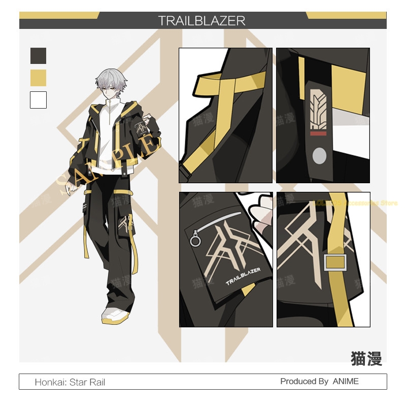 Game Honkai：Star Rail Trailbla - огляд і ціна Anime Cosplay Seri
