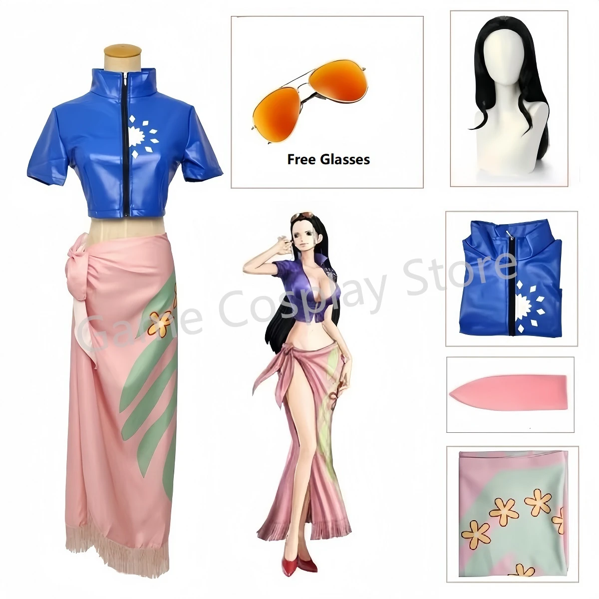 Nico Robin Cosplay Costume Dre - огляд і ціна Anime Cosplay Yor
