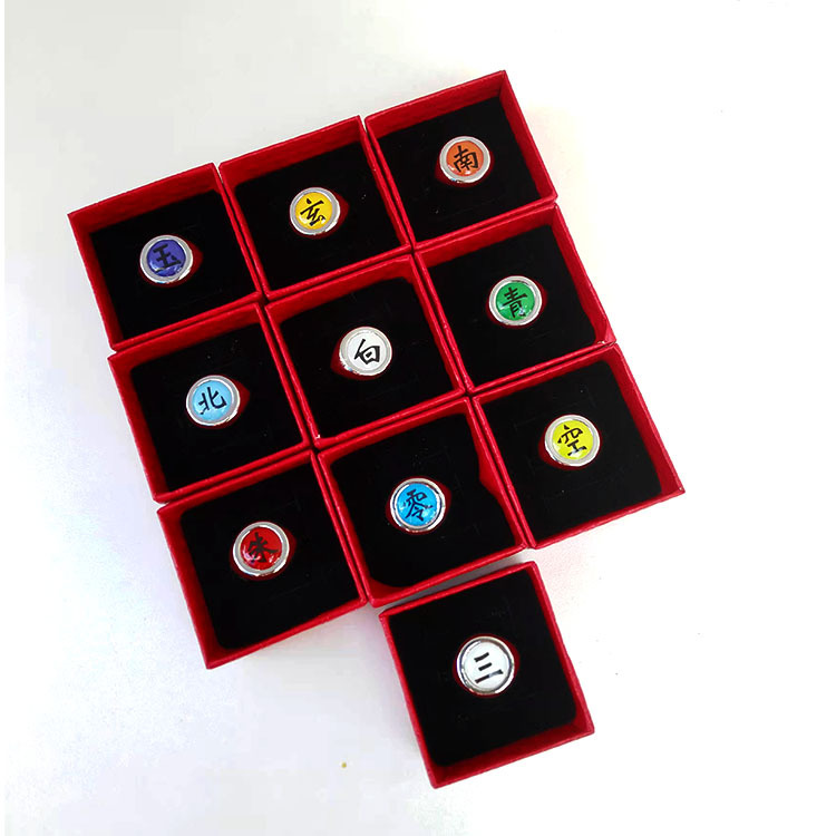 Hot Anime Accessories Ring Aka - огляд і ціна Anime Cosplay Naruto