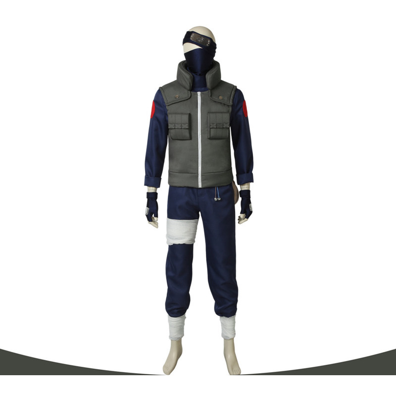 Kakashi Cosplay Costume Full S - огляд і ціна Anime Cosplay Naruto