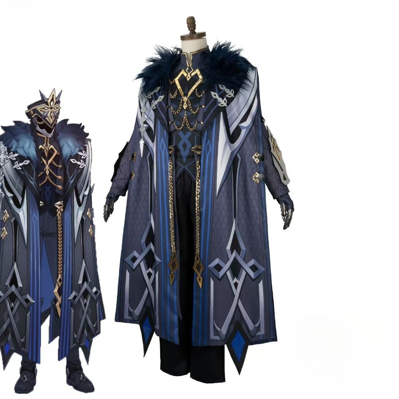 Fatui The Captain Cosplay Cost - огляд і ціна Anime Cosplay Mask
