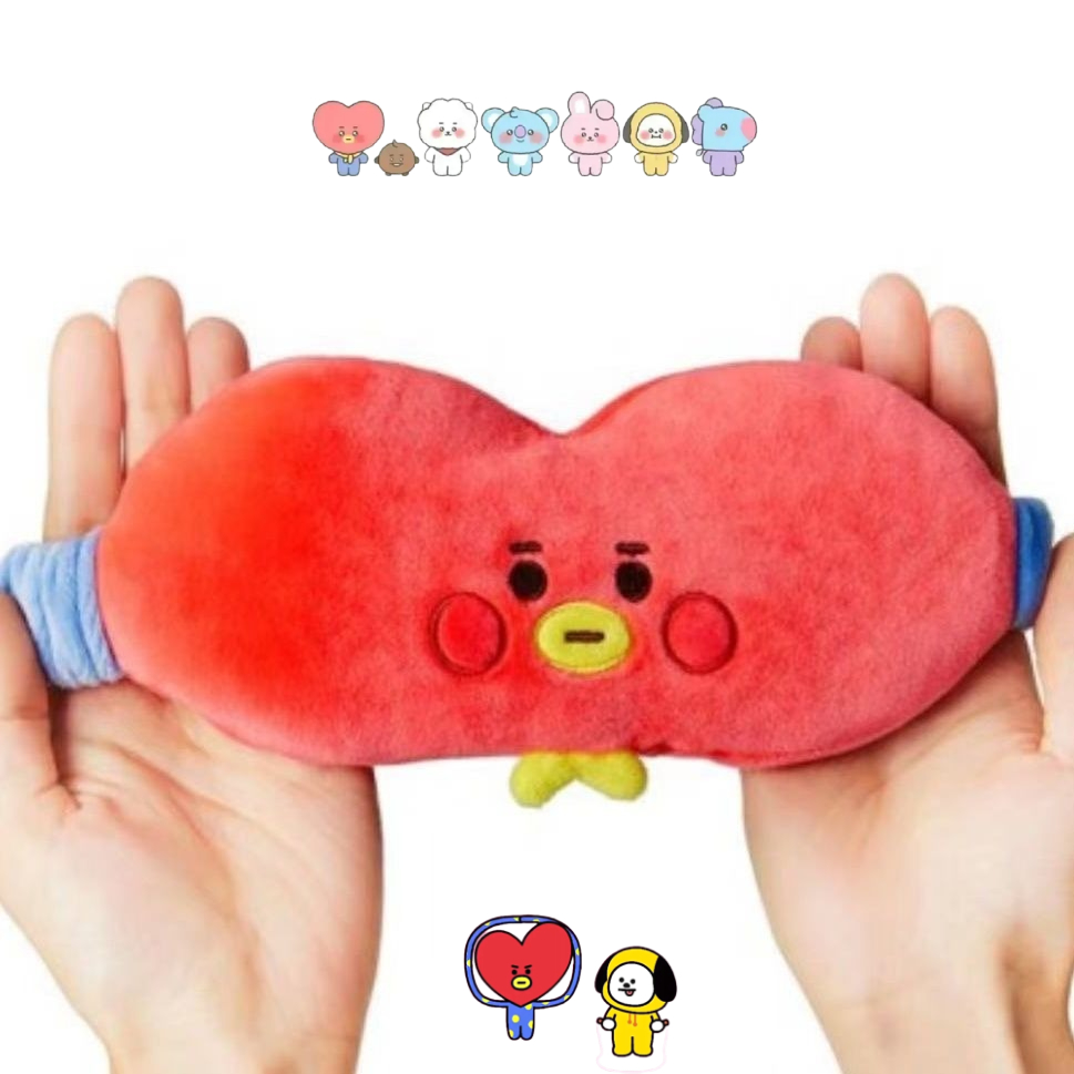 BT21 cartoon cute plush doll e - огляд і ціна Anime Cosplay Mask