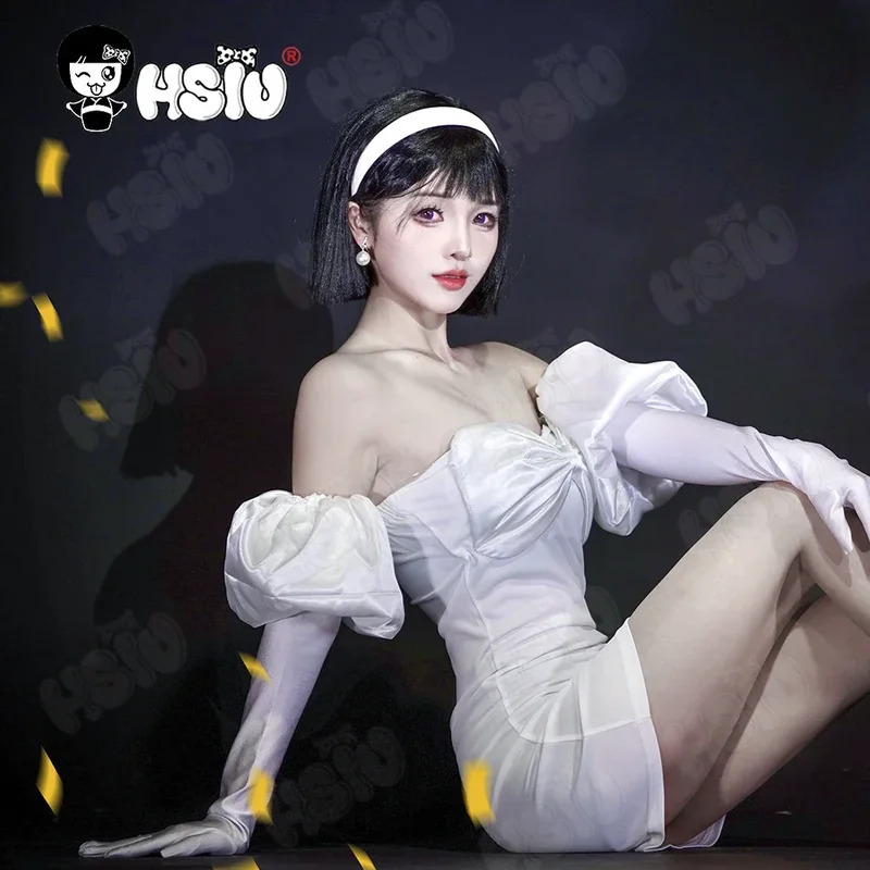 Anime alien stage Costume Whit - огляд і ціна Cosplay Anime White Hair