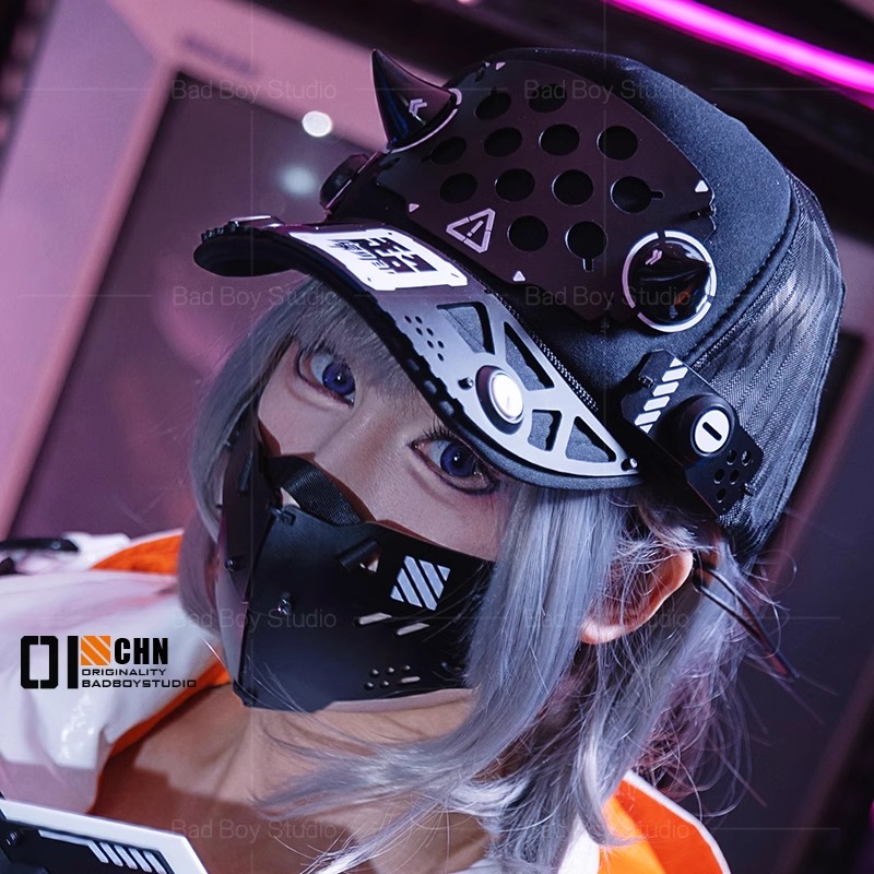 2025 Game Cyberpunk Cosplay Ma - огляд і ціна Anime Cosplay Mask