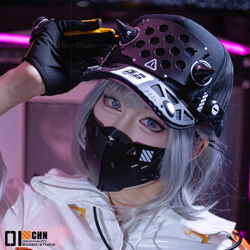 2025 Game Cyberpunk Cosplay Ma - огляд і ціна Anime Cosplay Mask