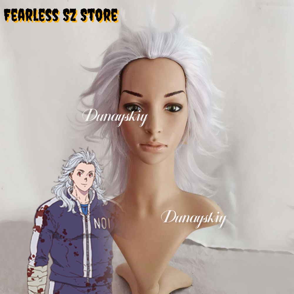 Dorohedoro Noi Cosplay Costume - огляд і ціна Cosplay Anime White Hair